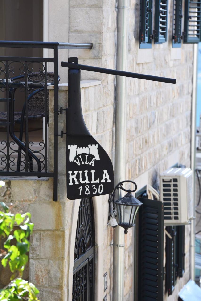 Vila Kula 1830 Apartments Херцег-Нови Экстерьер фото